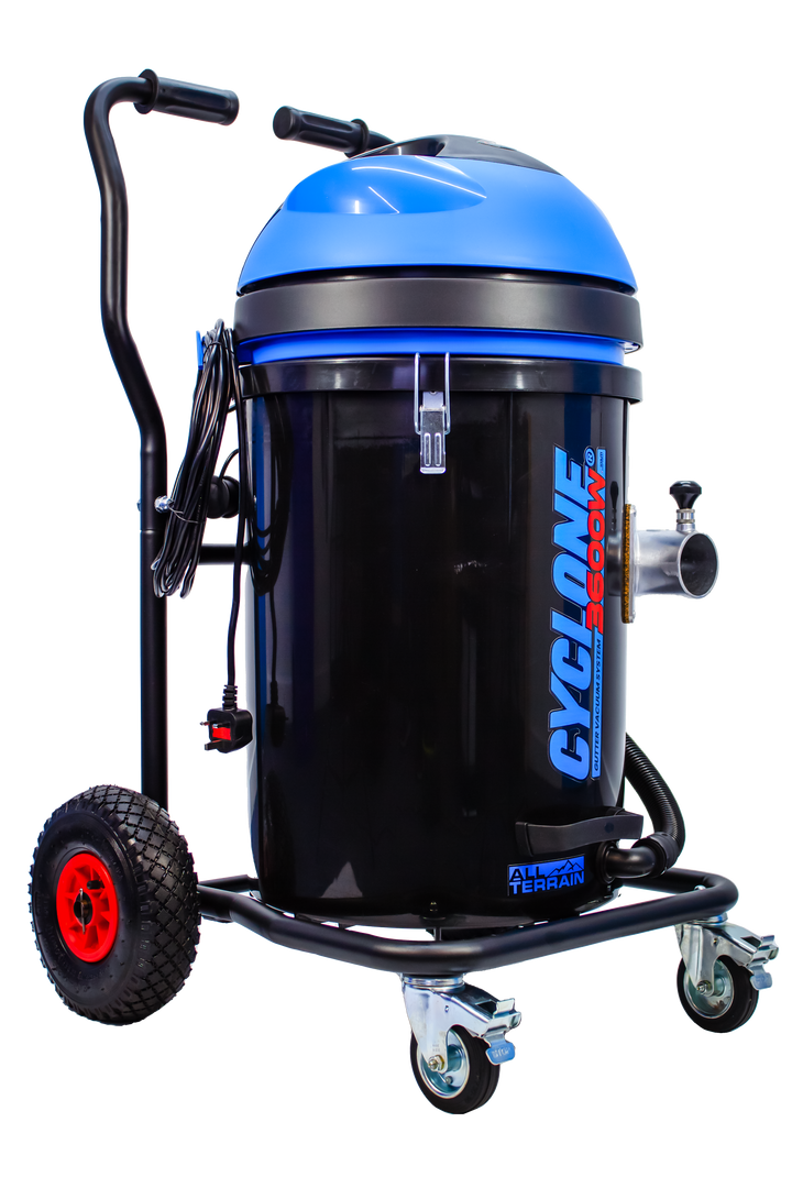 Kiam CYCLONE® All Terrain Gutter Vacuum System 3600W 76L Polypropylene (Black)