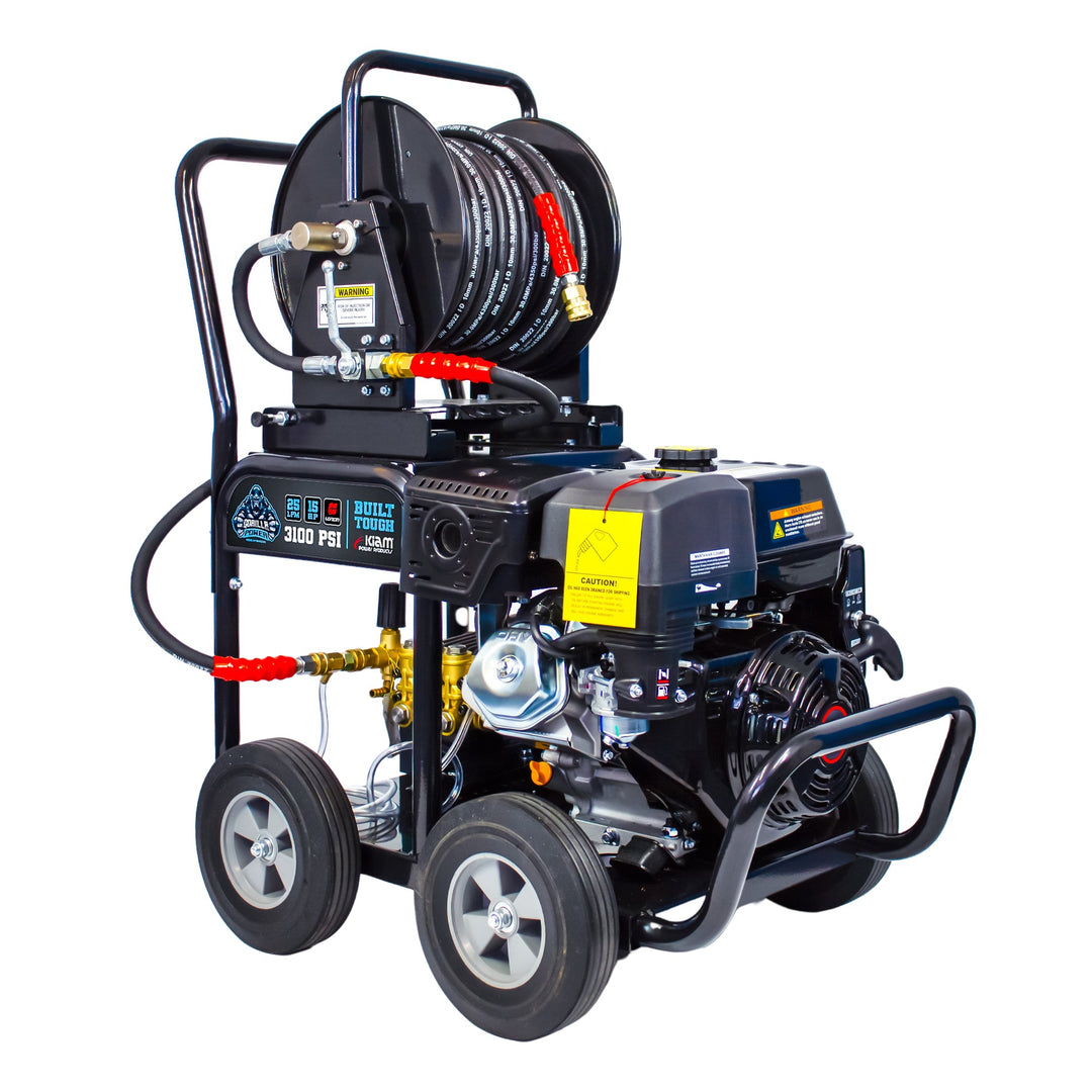 Kiam GORILLA POWER® 25LPM Drain Jetter 3100PSI 15HP Loncin