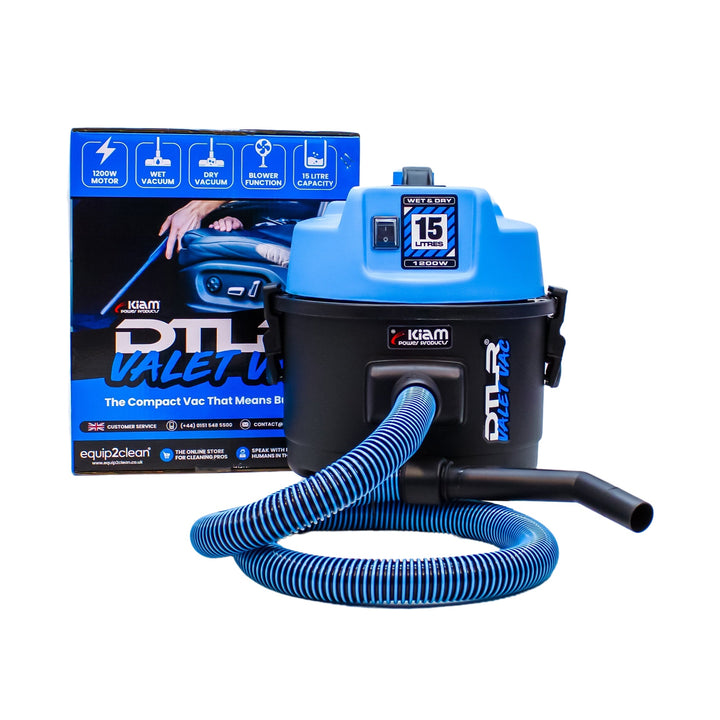 DTLR Valet Vac 240V 1200W Wet &amp; Dry Vacuum Cleaner 15L