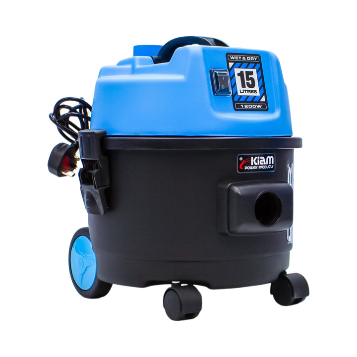 DTLR Valet Vac 240V 1200W Wet &amp; Dry Vacuum Cleaner 15L