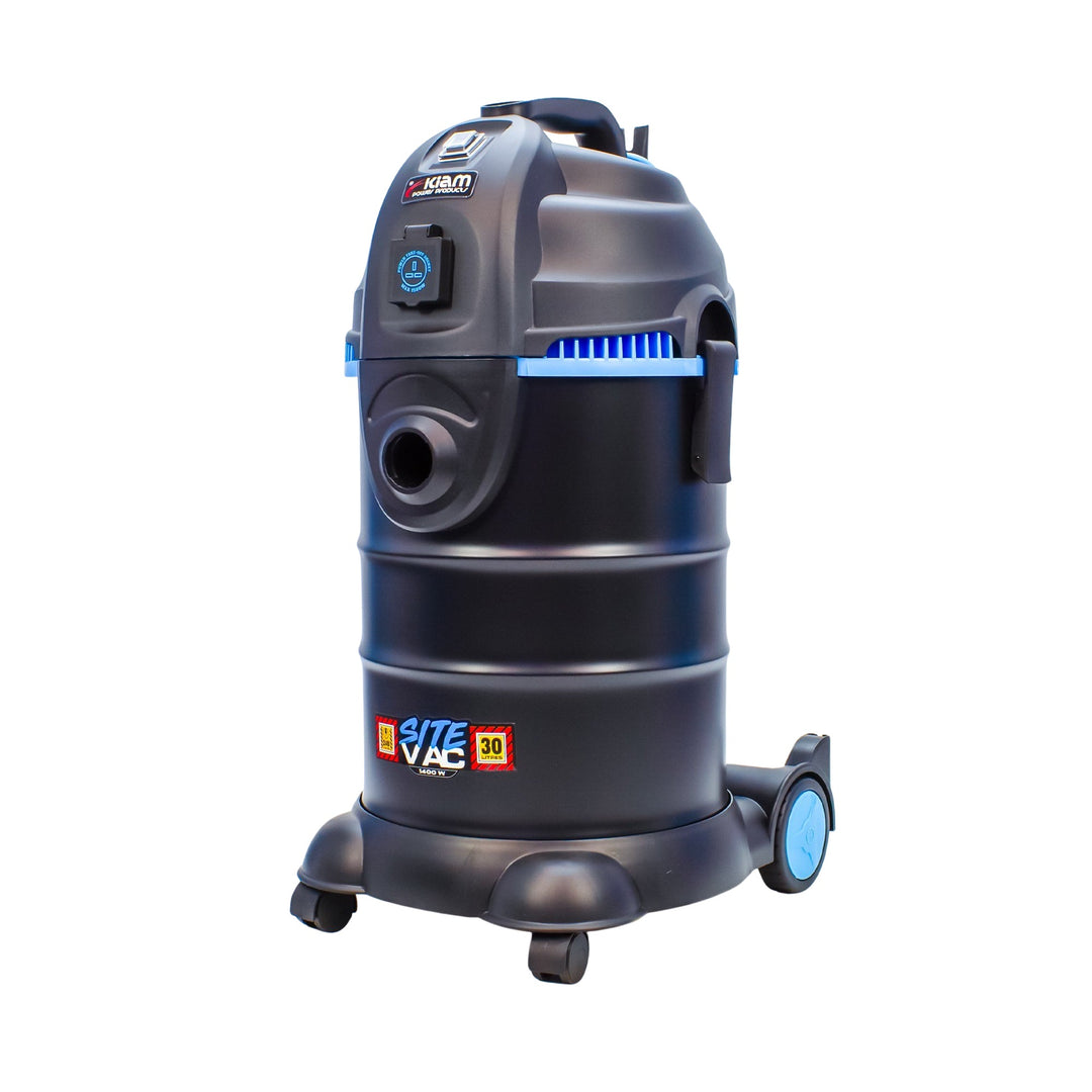 SiteVac® KV30PT – 30 Litre Wet &amp; Dry Vacuum Cleaner with Power Take-Off – 1400W
