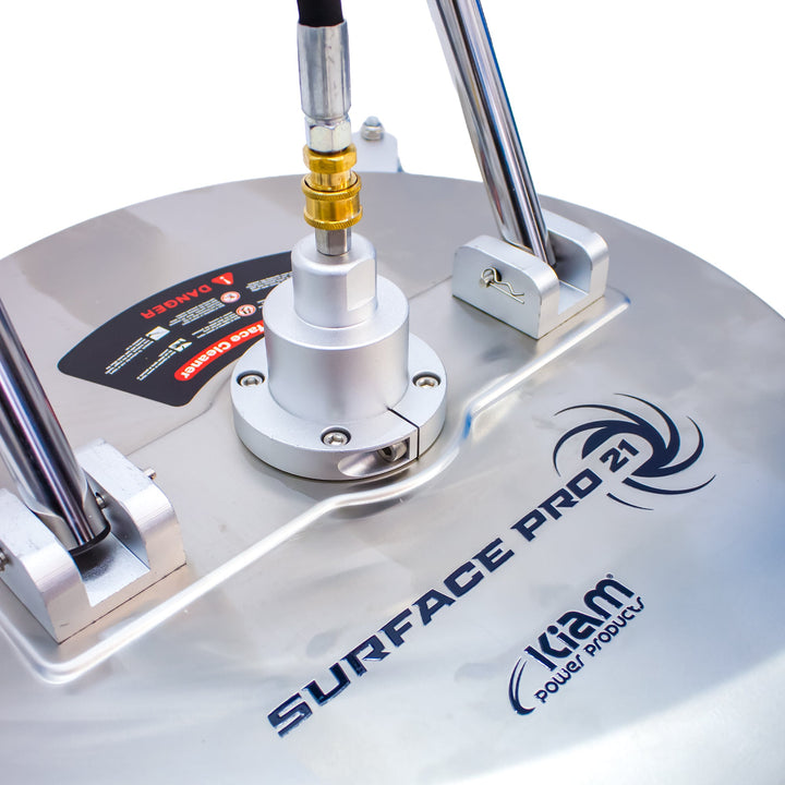 Kiam SurfacePro 21 Rotary Floor Cleaning Tool Steel Flat Surface Cleaner 21"