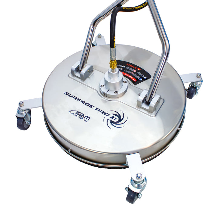 Kiam SurfacePro 21 Rotary Floor Cleaning Tool Steel Flat Surface Cleaner 21"