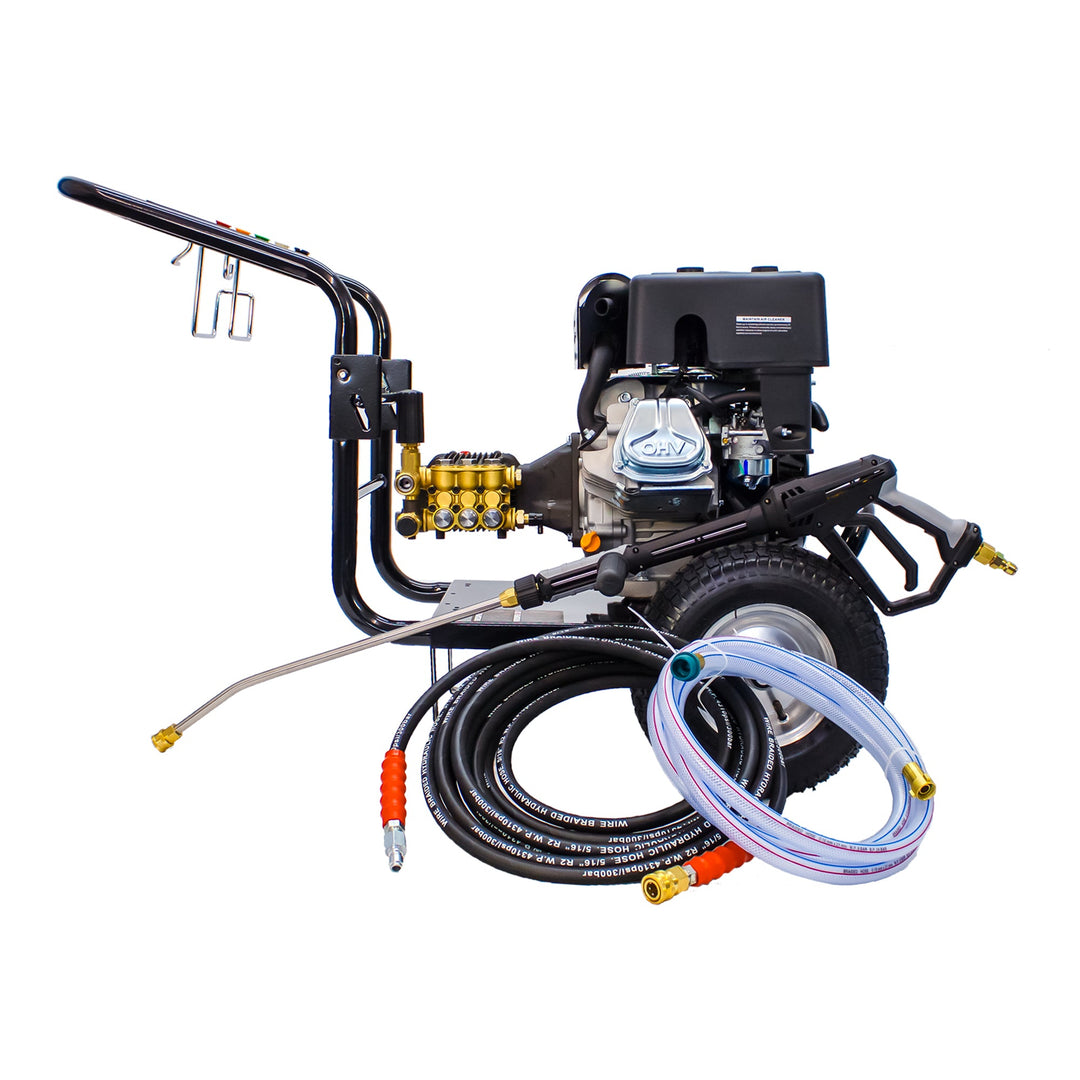 21LPM Petrol Pressure Washer – Kiam KM3700PHI HIFLOW | 14HP Jet Cleaner