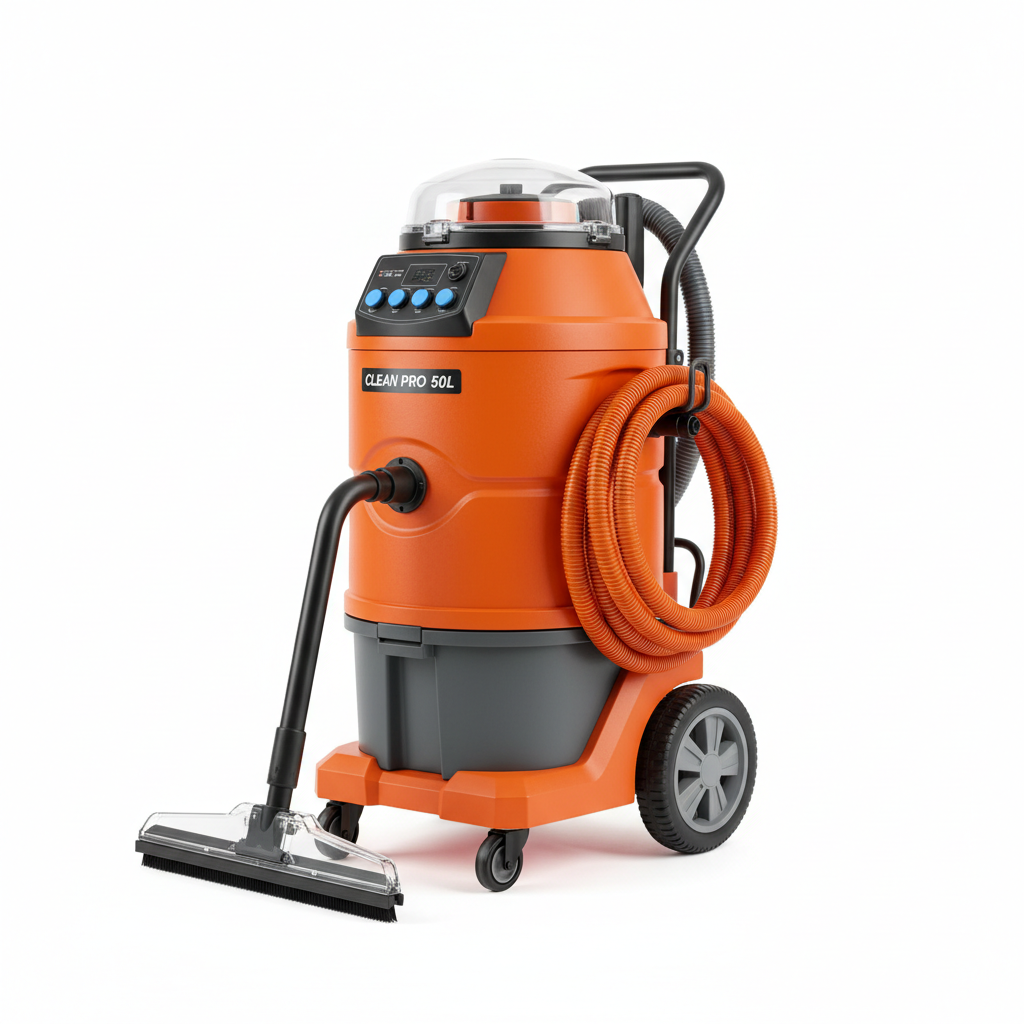 Commercial Injection-Extraction Carpet Machine 50L