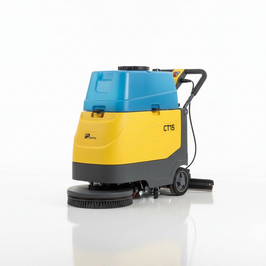 Compact Walk-Behind Scrubber Dryer CT15