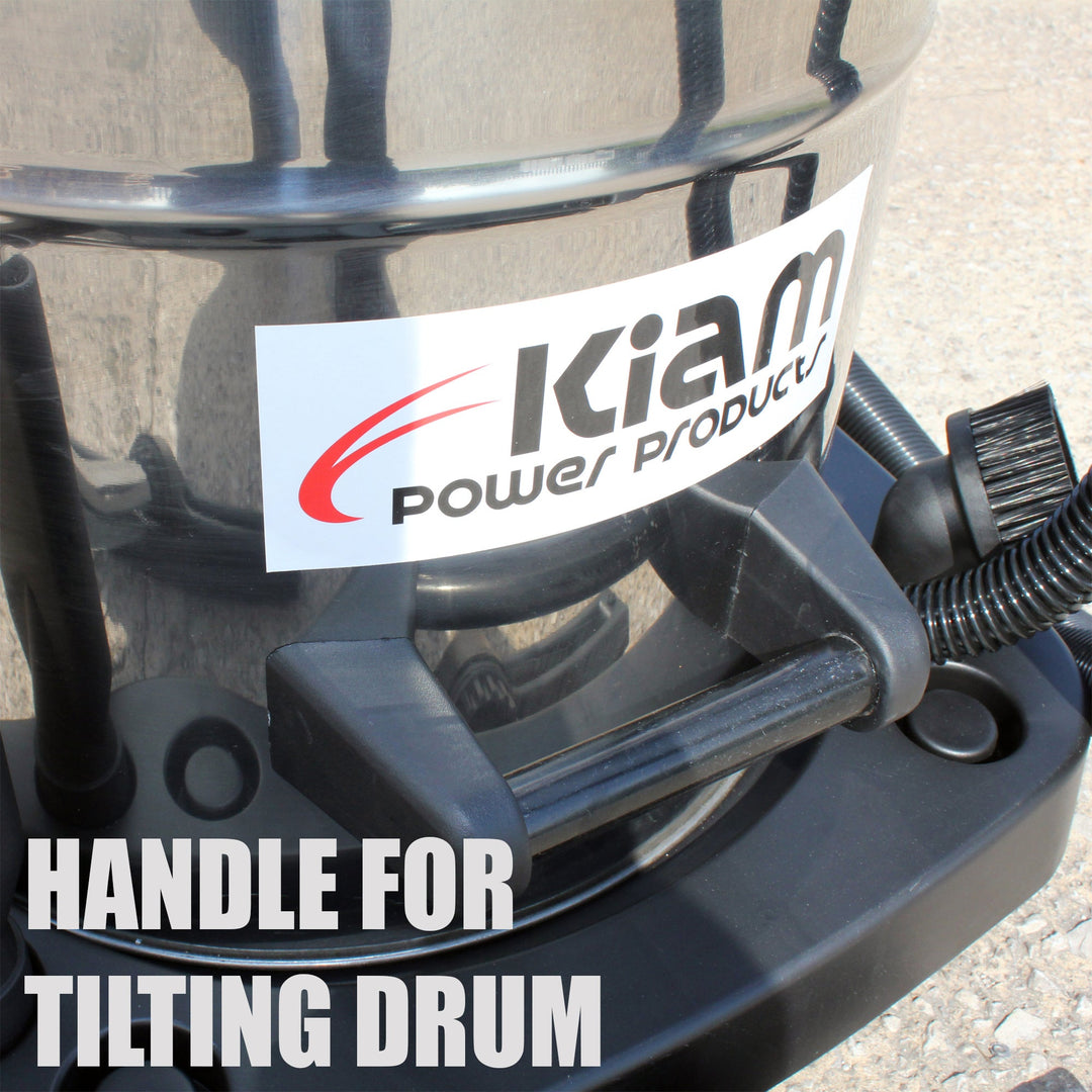 Kiam KV60-2 2400W Twin Motor Industrial Wet and Dry Vacuum Cleaner