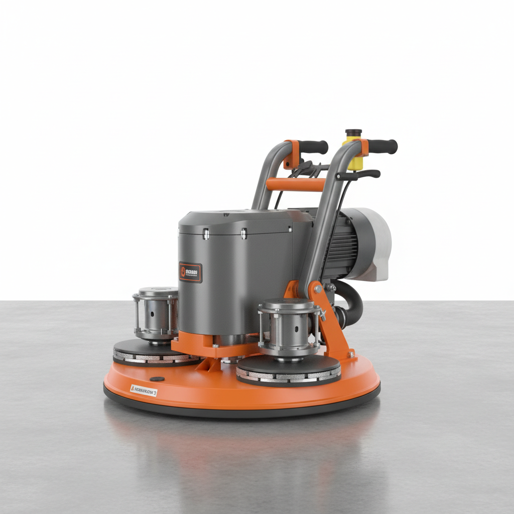 Heavy Duty Concrete Grinding Rotary Machine 20 Inch