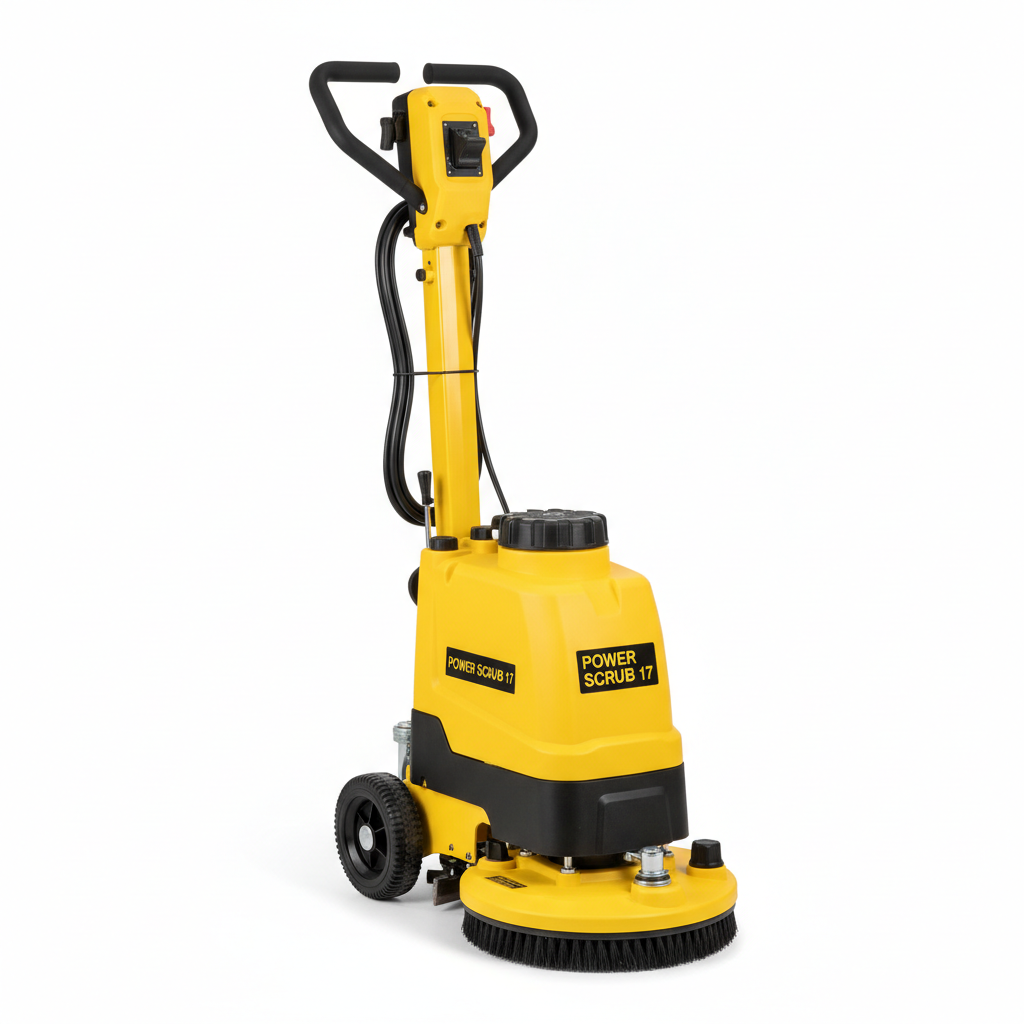 Heavy Weight Floor Scrubber & Stripper 17 Inch
