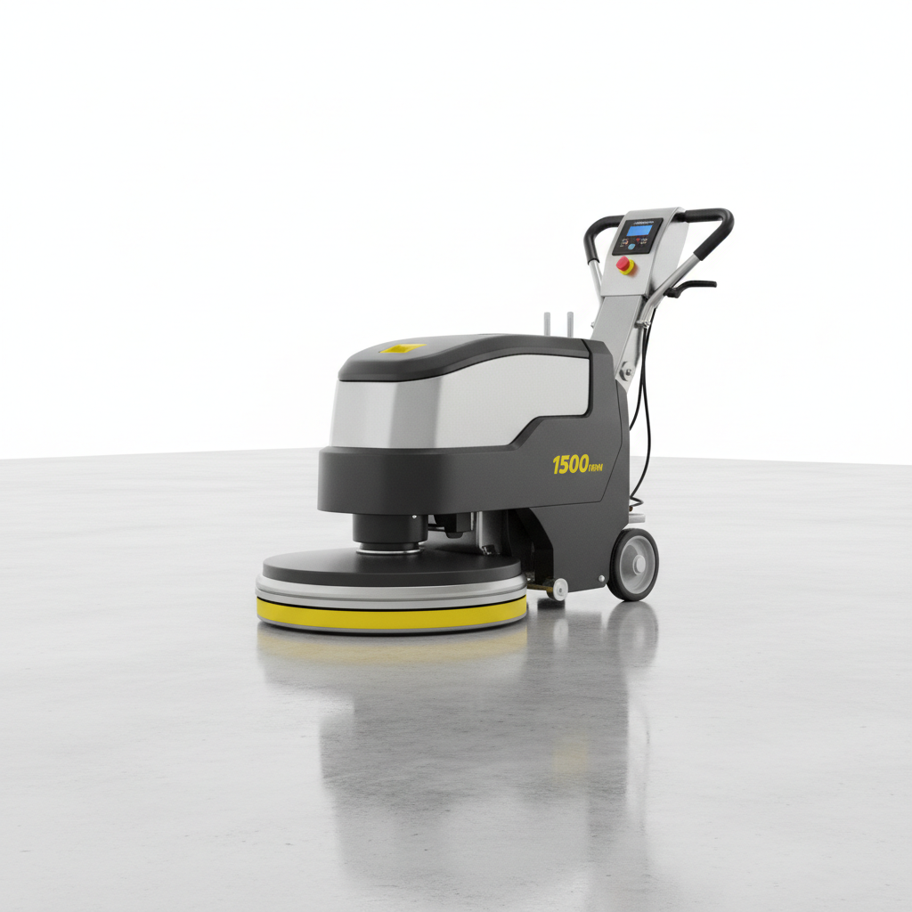 High-Speed Floor Burnisher 20 Inch 1500 RPM