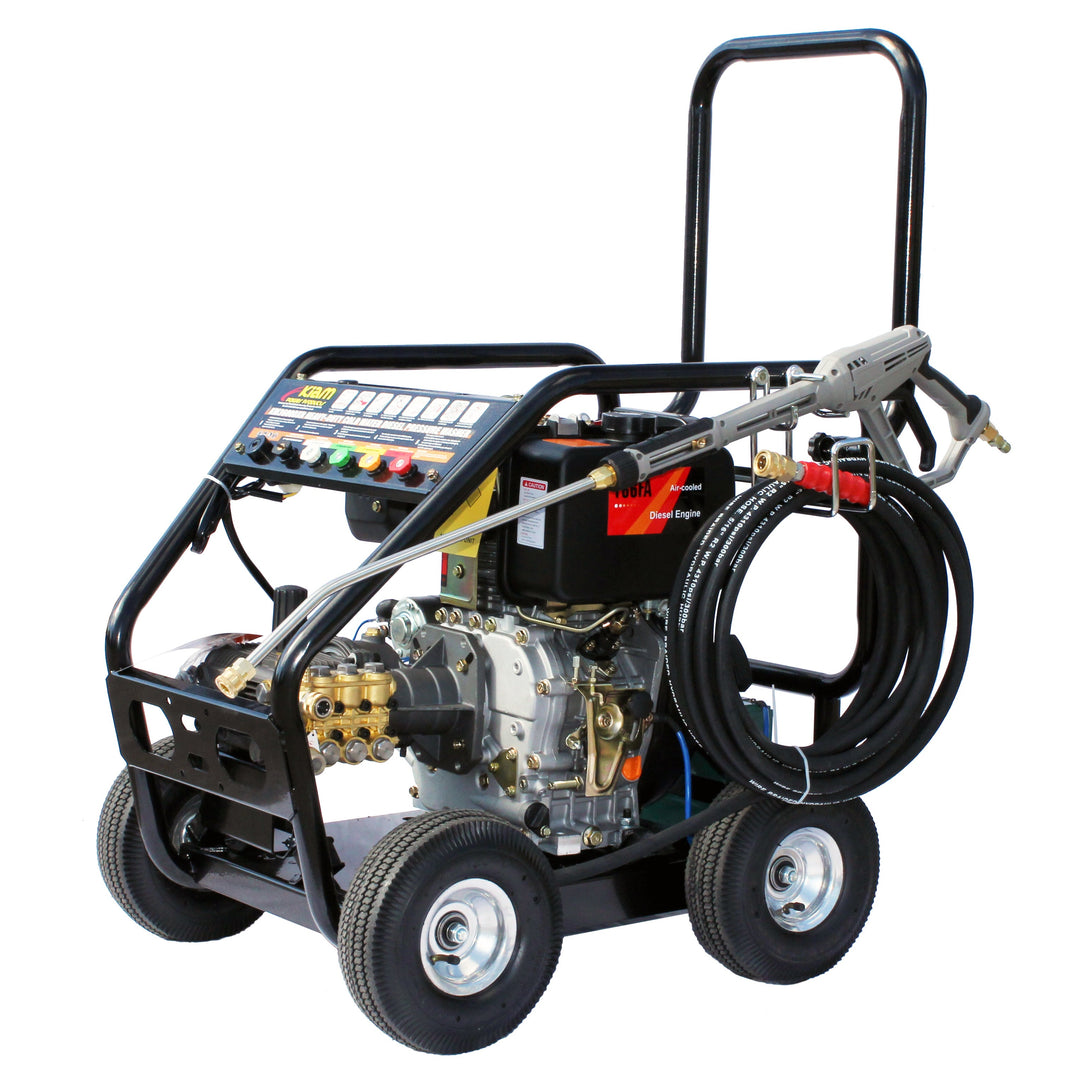 Kiam KM3600DXR Diesel Pressure Washer - Gearbox Version (10HP)