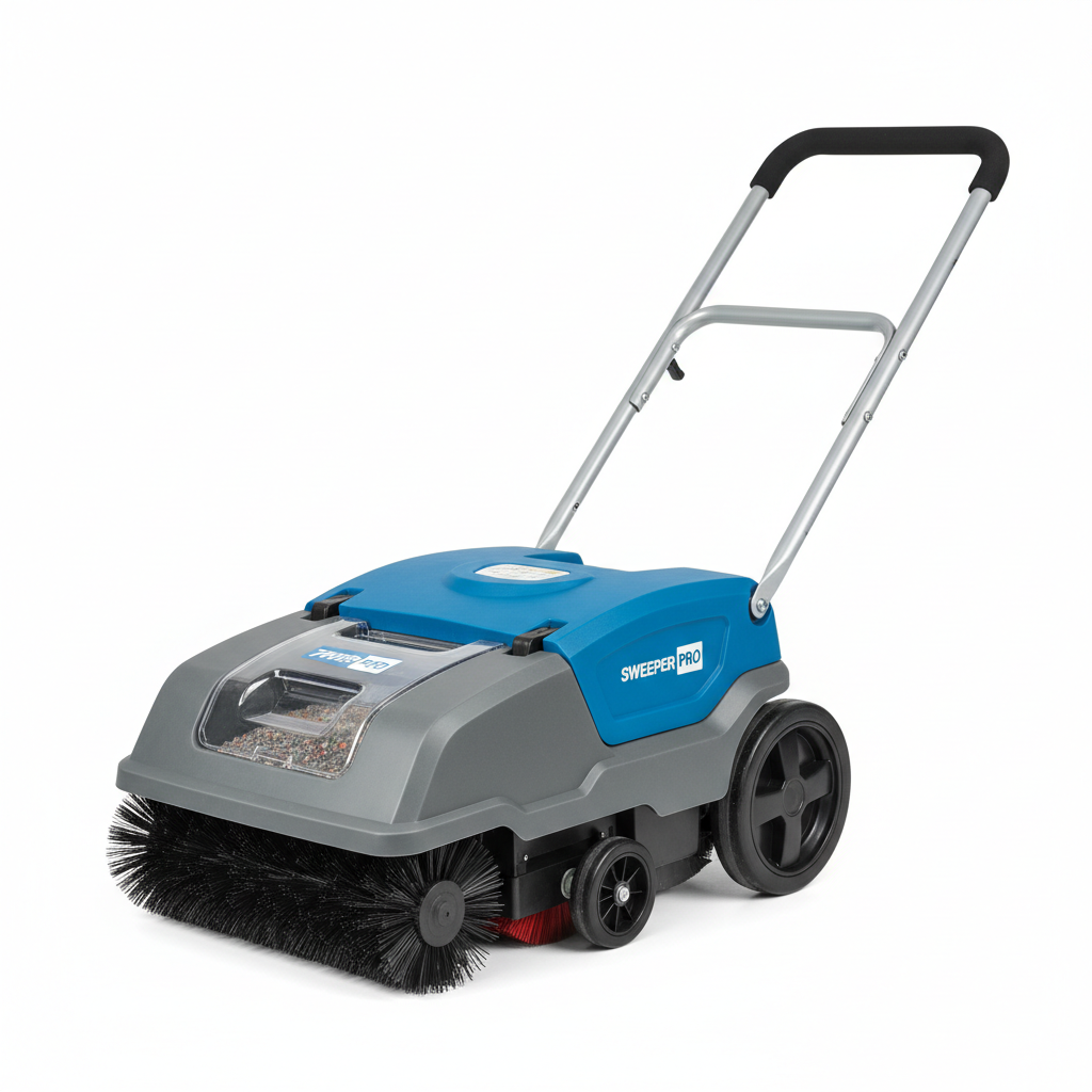 Manual Push Floor Sweeper 700mm