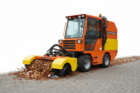 Outdoor Precinct Leaf & Litter Sweeper