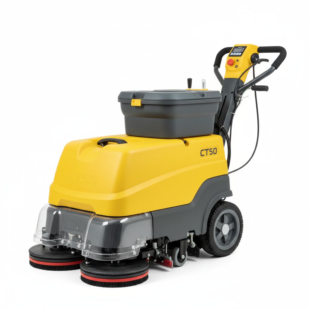 Self-Propelled Floor Scrubber Dryer CT50