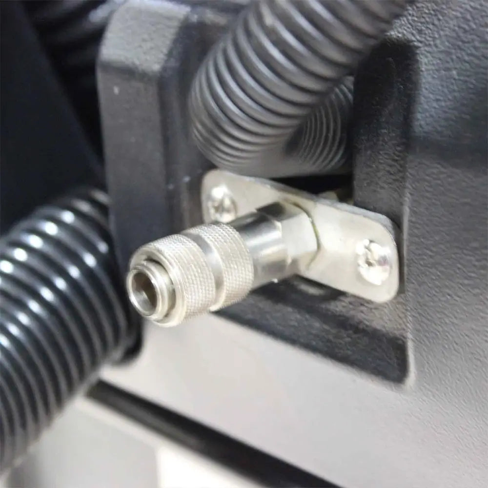 Screw to grey carpet cleaner machine by brand Star, model Combi Compact.