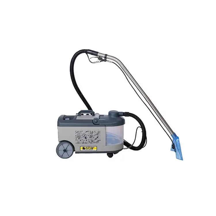 Right side view of grey carpet cleaner and sofa cleaning machine by brand Star, model Combo 10/1.