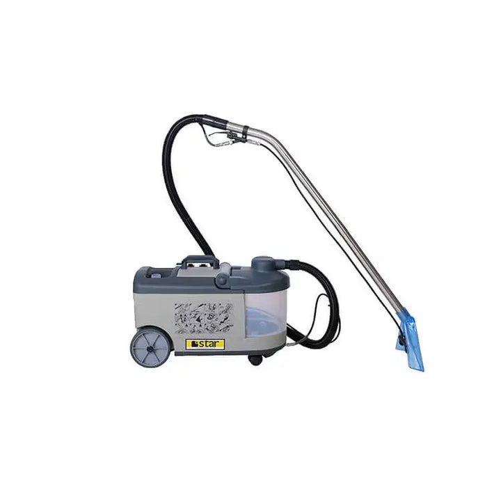 Right side view of grey carpet cleaner and sofa cleaning machine by brand Star, model Combo 10/1.