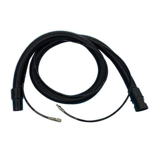 Hose belonging to silver carpet cleaner by brand Star, model S60
