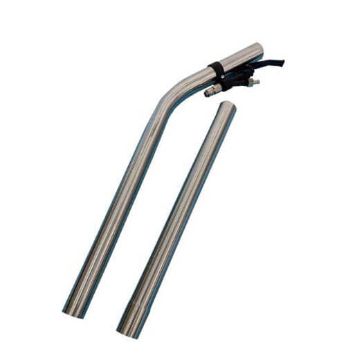 metal pipe belonging to silver carpet cleaner by brand Star, model S60