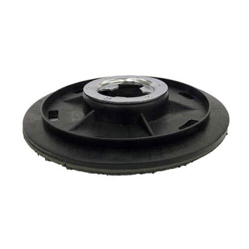 circular mechanical part to Yellow, black, and white floor buffer polishing cleaning machine by brand Star, model C43.