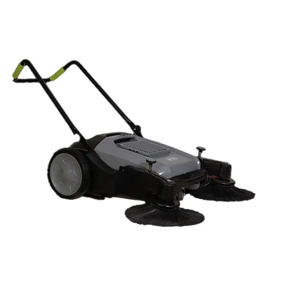 Right side view of grey and black floor sweeper by brand Star, model 92-40.