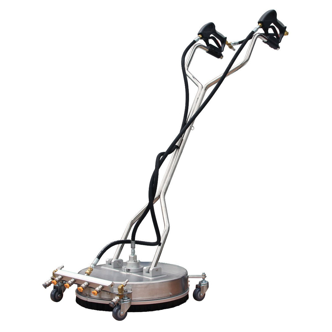 Kiam SurfacePro 21 Dual Trigger Steel Rotary Floor Cleaning Tool &amp; Wash Broom 21"