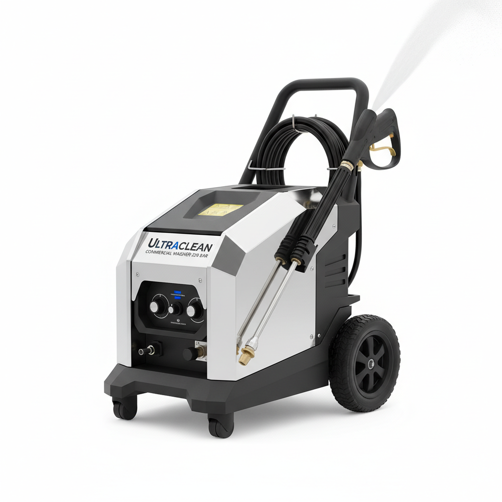 UltraClean Commercial Pressure Washer 220 Bar