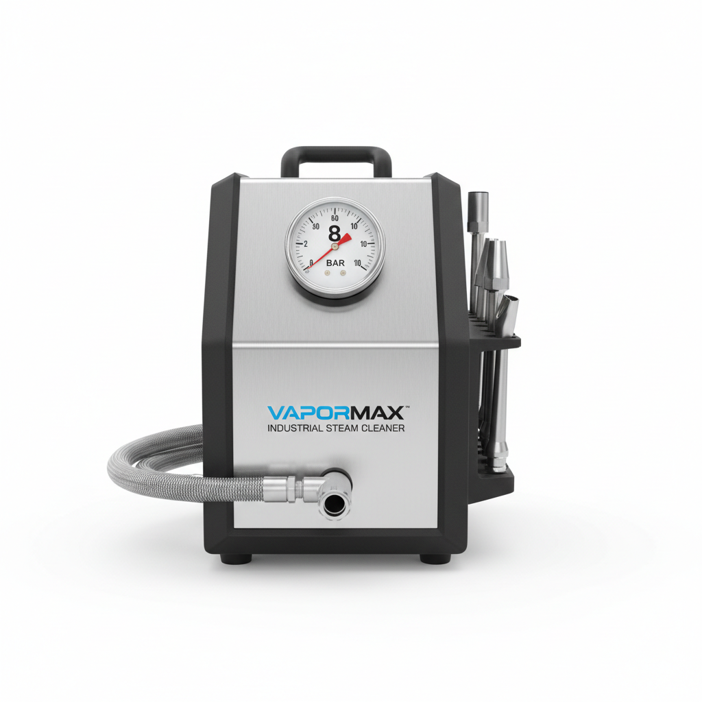 VaporMax Heavy Industrial Steam Cleaner 8 Bar